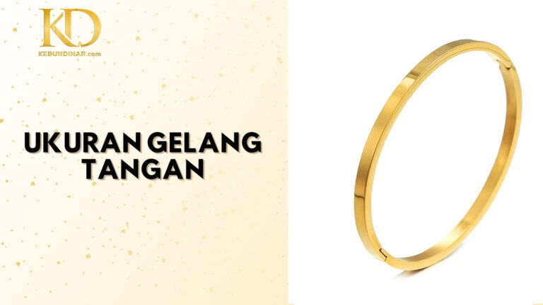 Ukuran Gelang Tangan Anak, Wanita & Pria, Perkiraanya Segini!