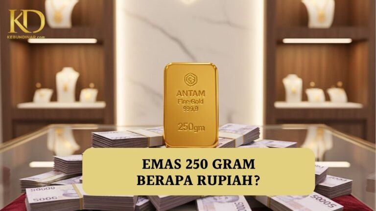 Berapa Harga Emas 250 Gram? Ini Dana yang Harus Disiapkan
