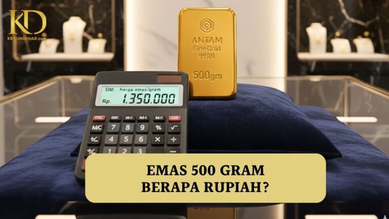 Berapa Harga Emas 500 Gram? Ini Estimasi Harganya!