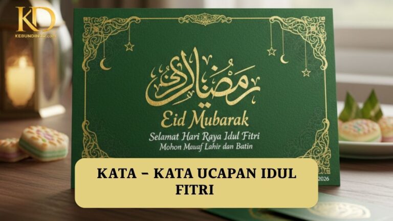 50 Kata – Kata Idul Fitri Menyetuh Untuk Tahun 2026